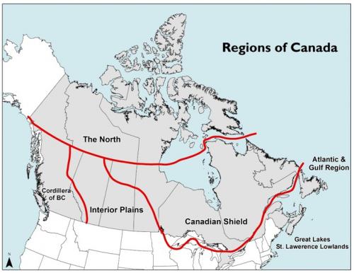 Regions Of Canada Nosho